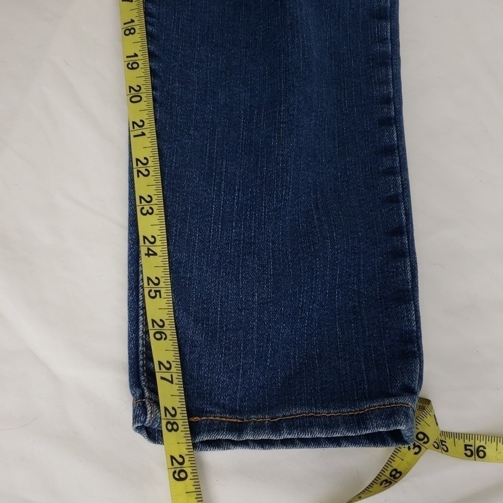 LEVI'S 512 Classic Slim Fit Stretch Tapered Leg High Waist 12S EUC - Picture 9 of 11